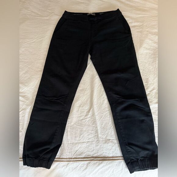 DL 1962 Boys Jackson Jogger Black Pant. Size 12. - Picture 4 of 12